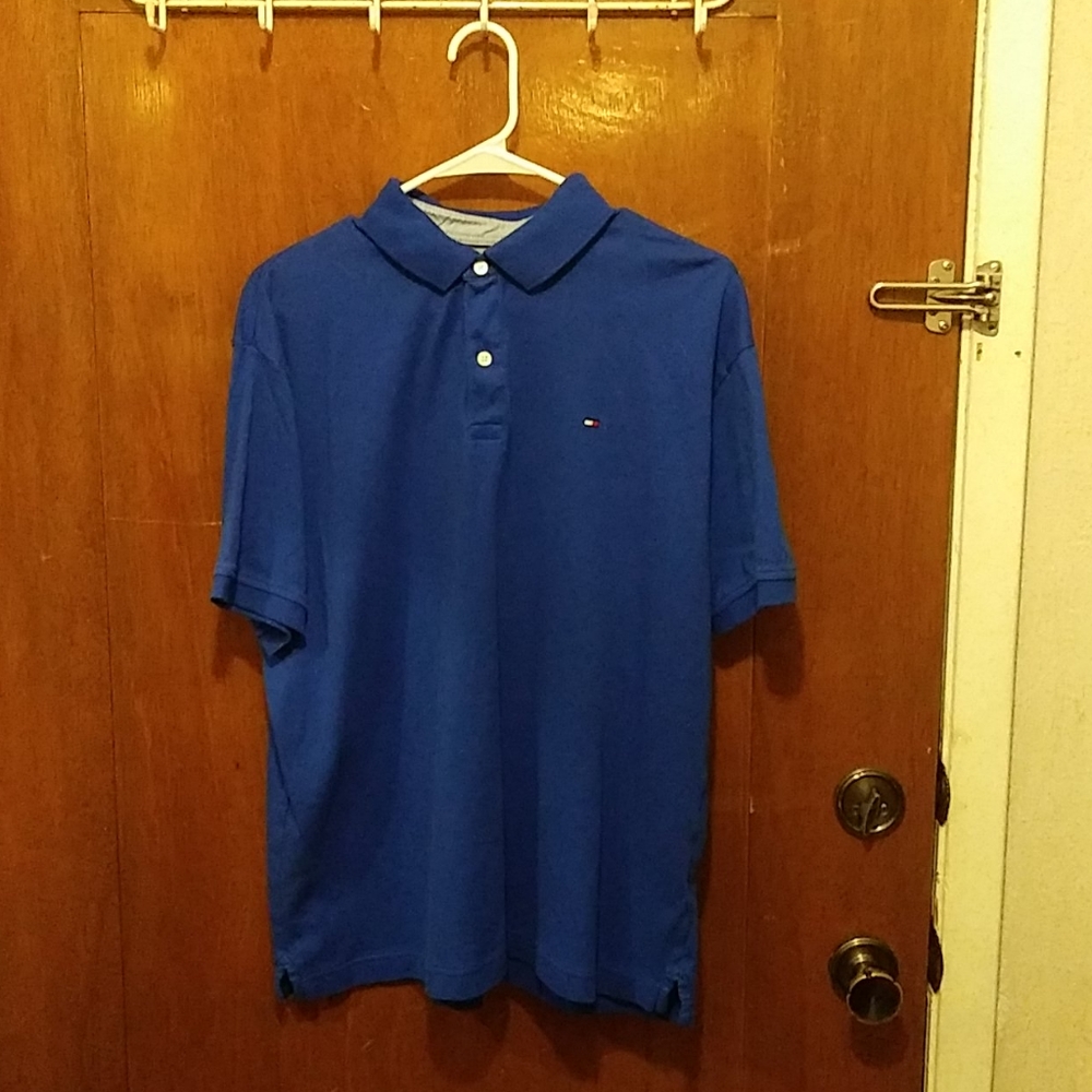 Blue Tommy Hilfiger Polo shirt